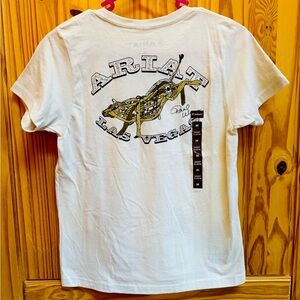 Ariat Las Vegas Off-White Tee